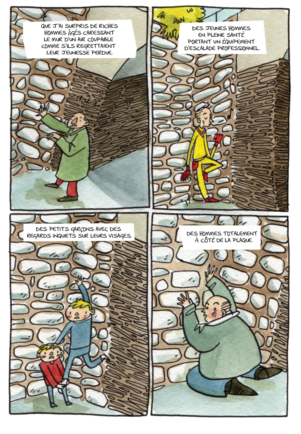 - Les Hommes Qui Escaladent.- page 2