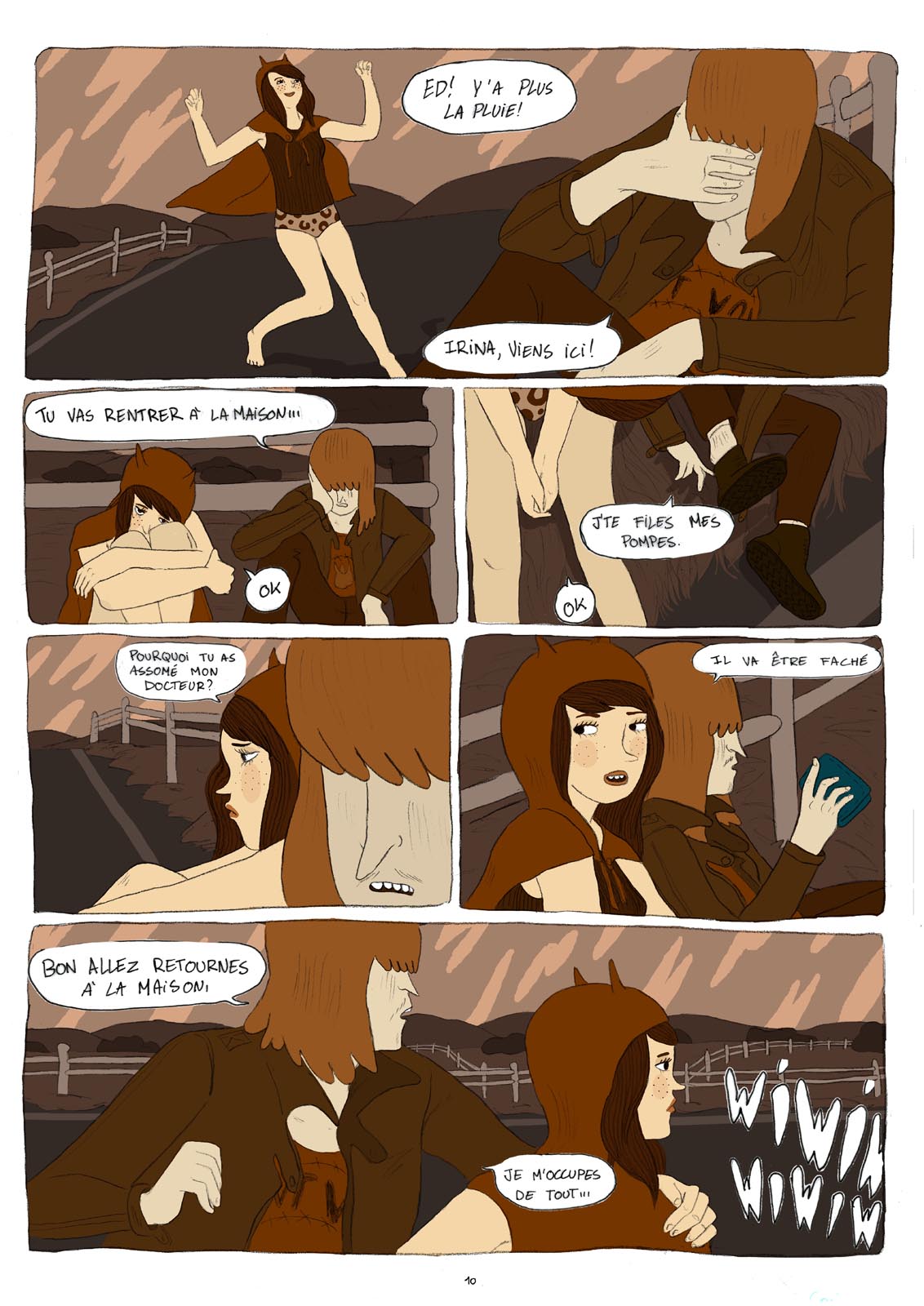 - L'empreinte des météores- page 10