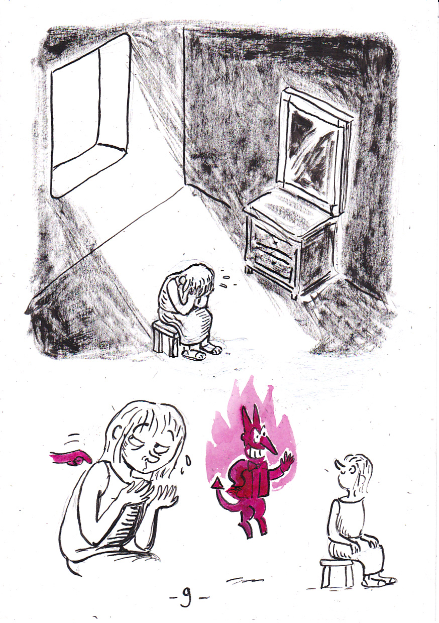 - La guerre des poils- page 9