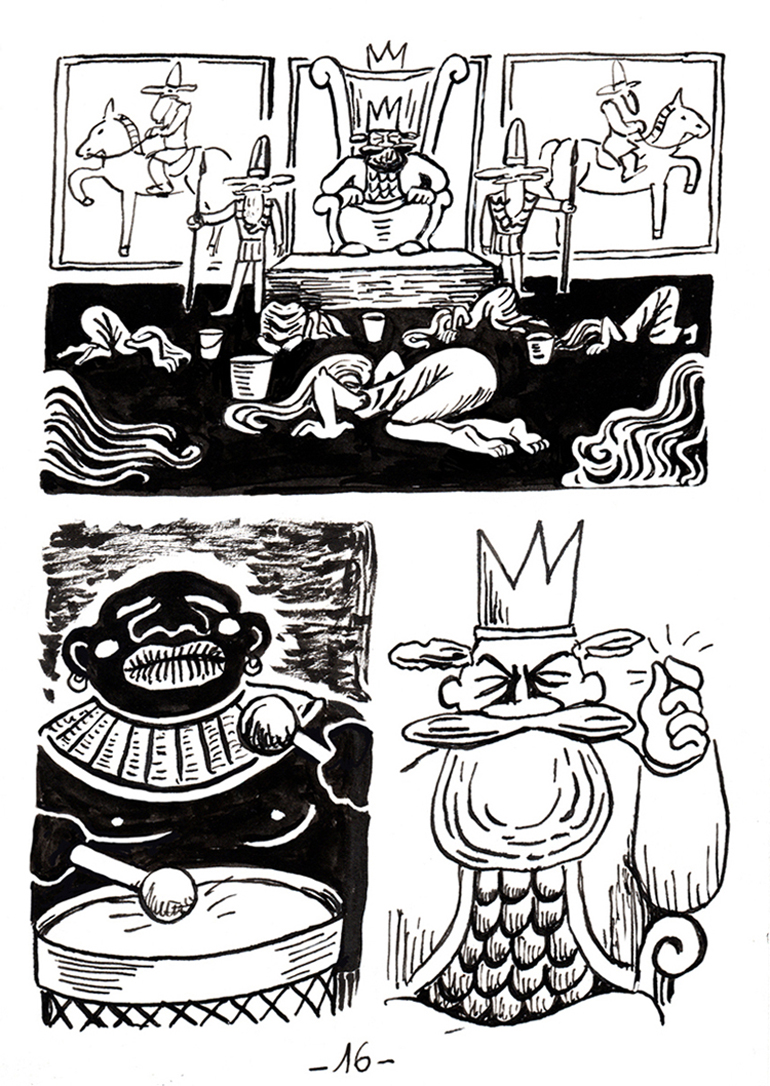 - La guerre des poils- page 16