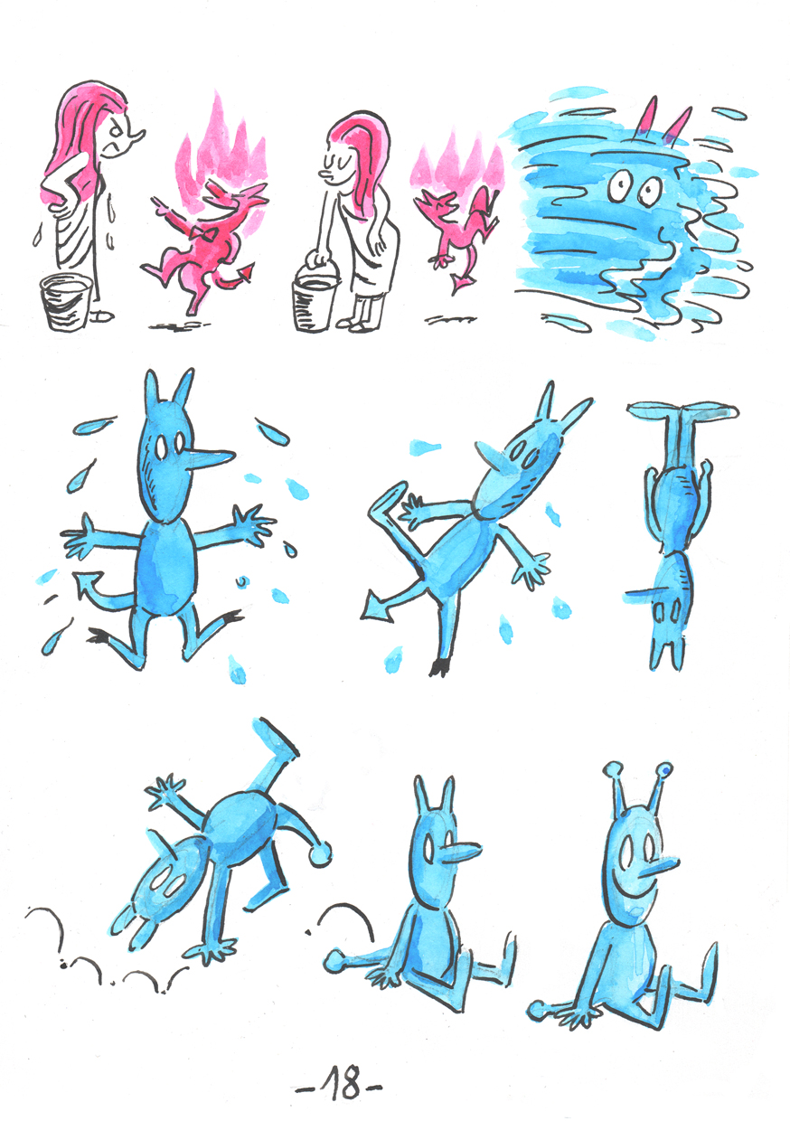 - La guerre des poils- page 18