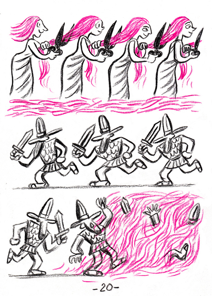 - La guerre des poils- page 20