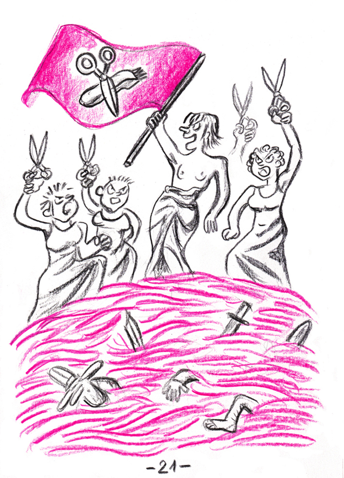 - La guerre des poils- page 21