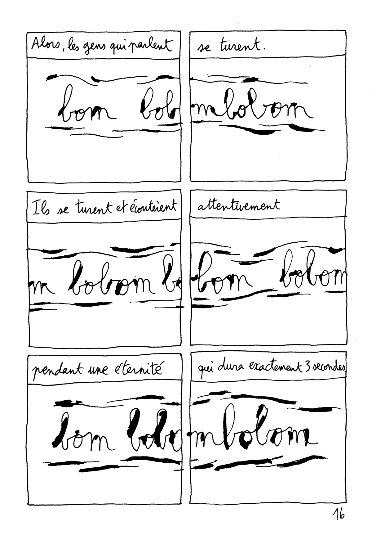 - Les gens qui parlent- page 16