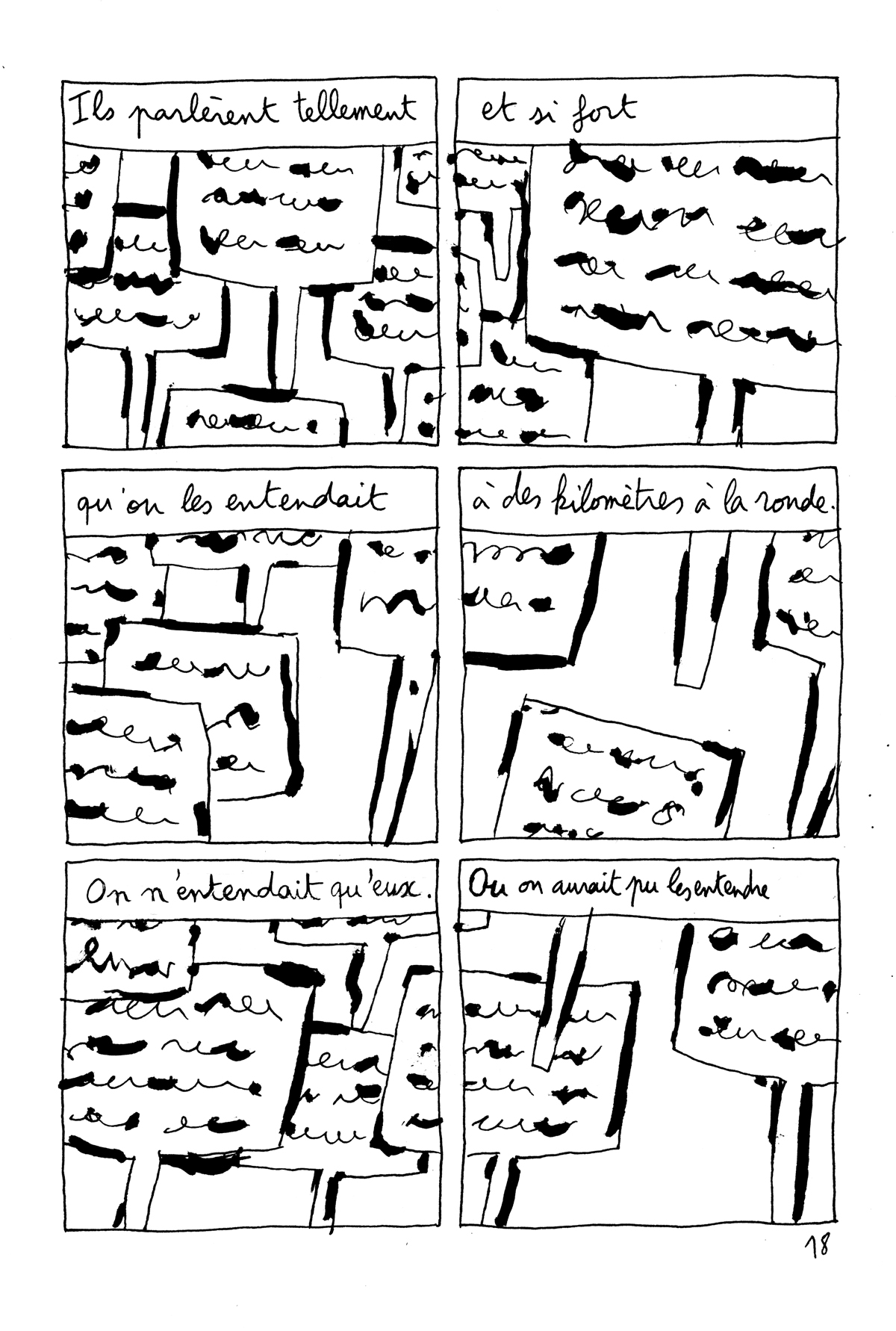 - Les gens qui parlent- page 18