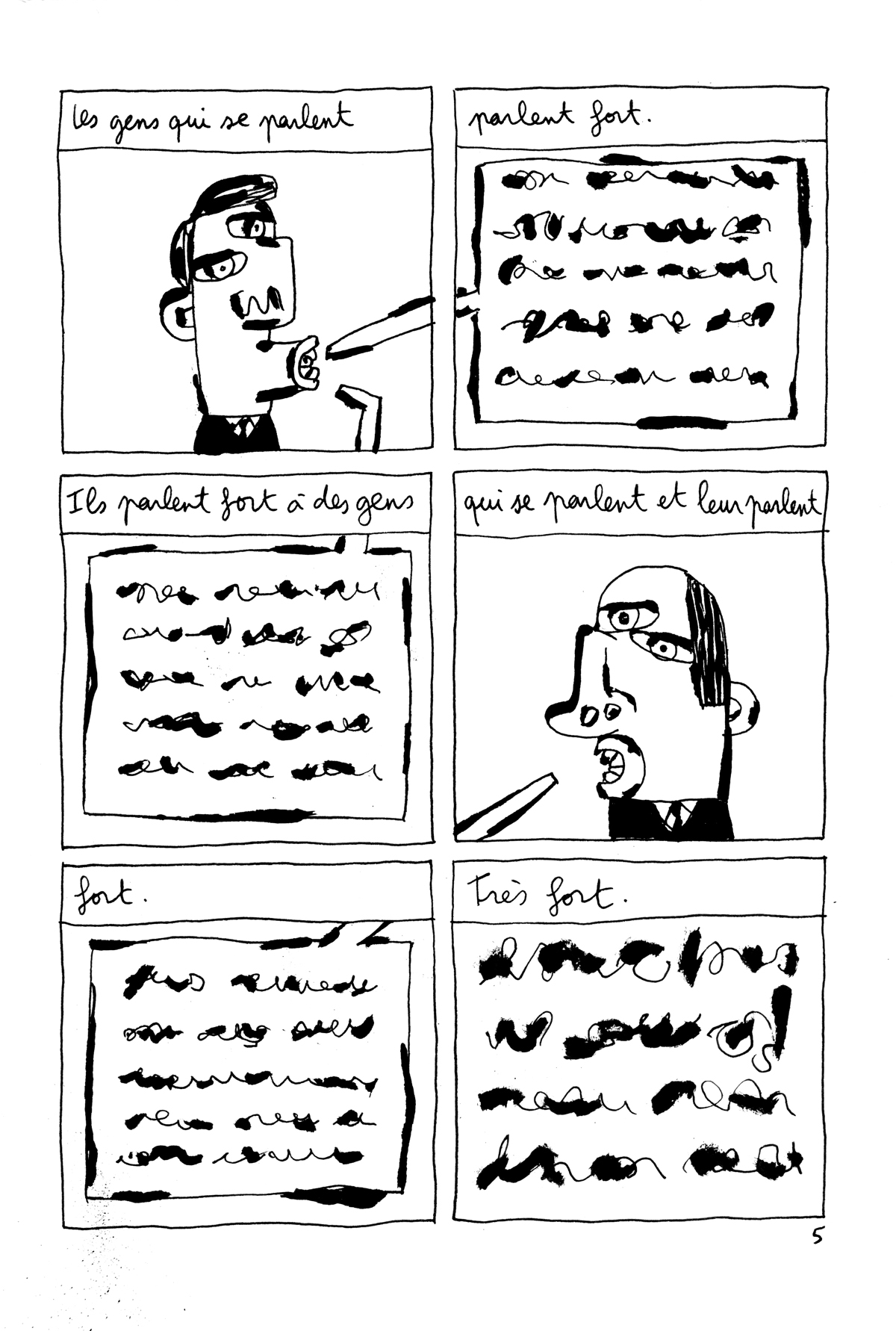 - Les gens qui parlent- page 5