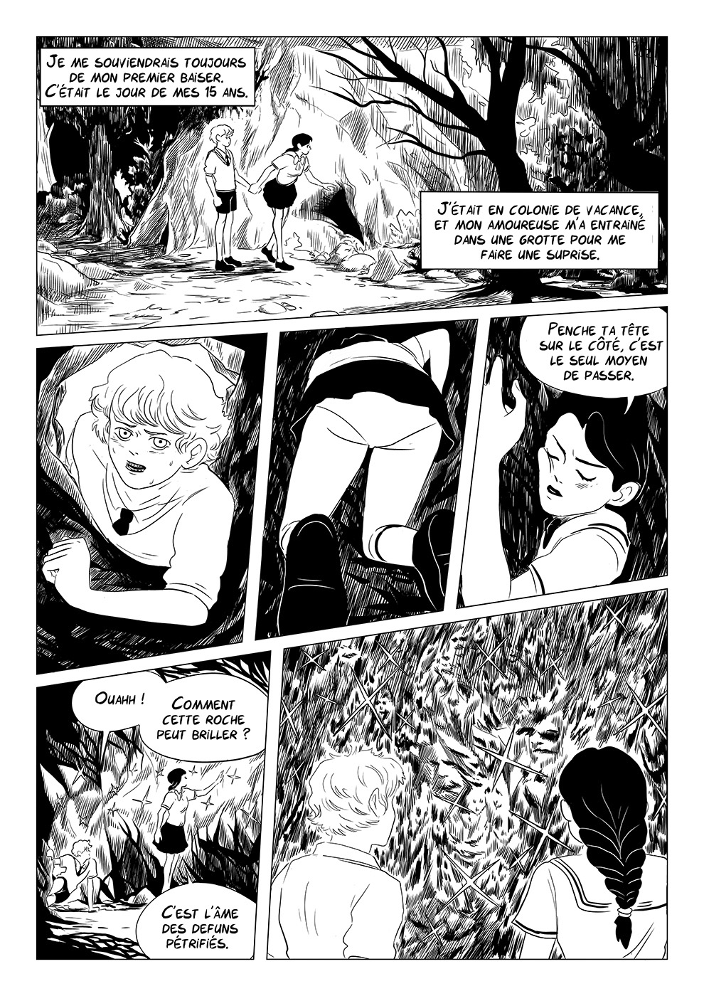 - Shôgo et la grotte des défunts.- page 1