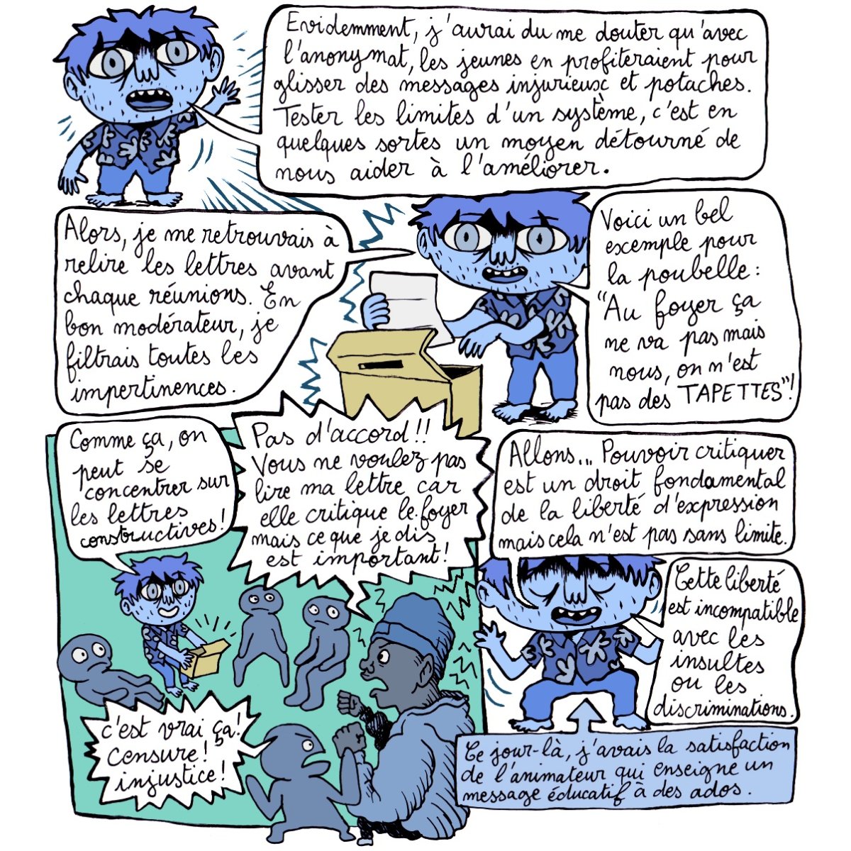 - Story Time (Sur mes expériences dans l'intervention sociale)- page 31