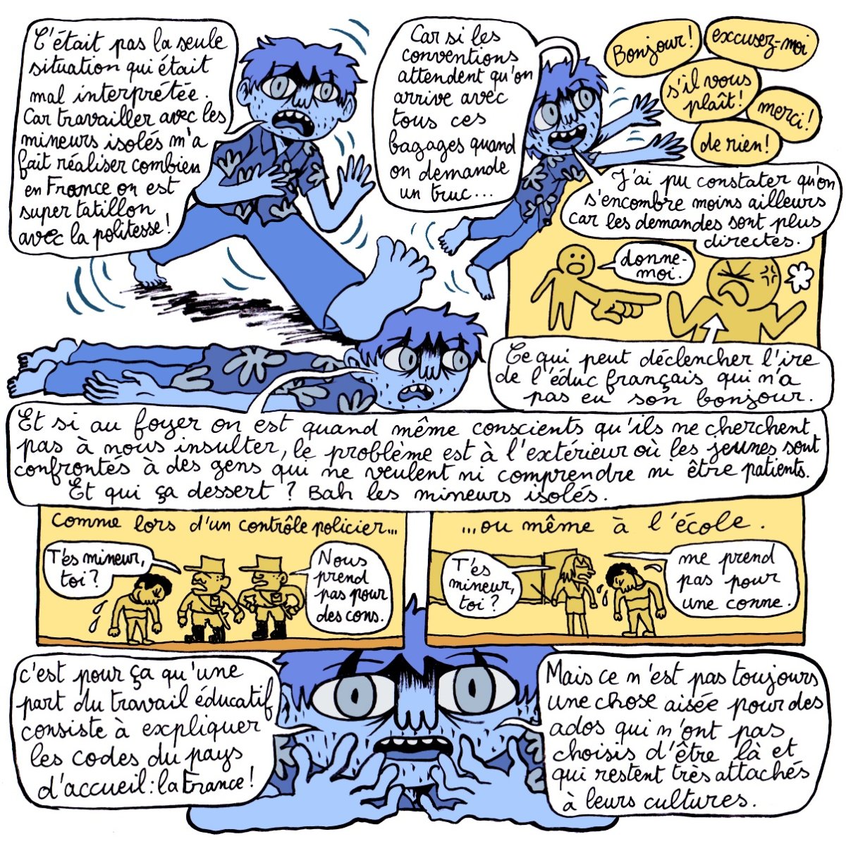 - Story Time (Sur mes expériences dans l'intervention sociale)- page 36