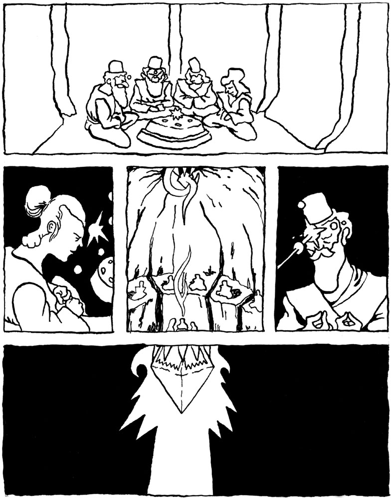 - "Tous des sorciers ! "- page 45