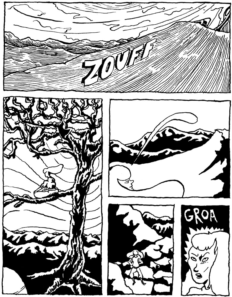 - "Tous des sorciers ! "- page 73