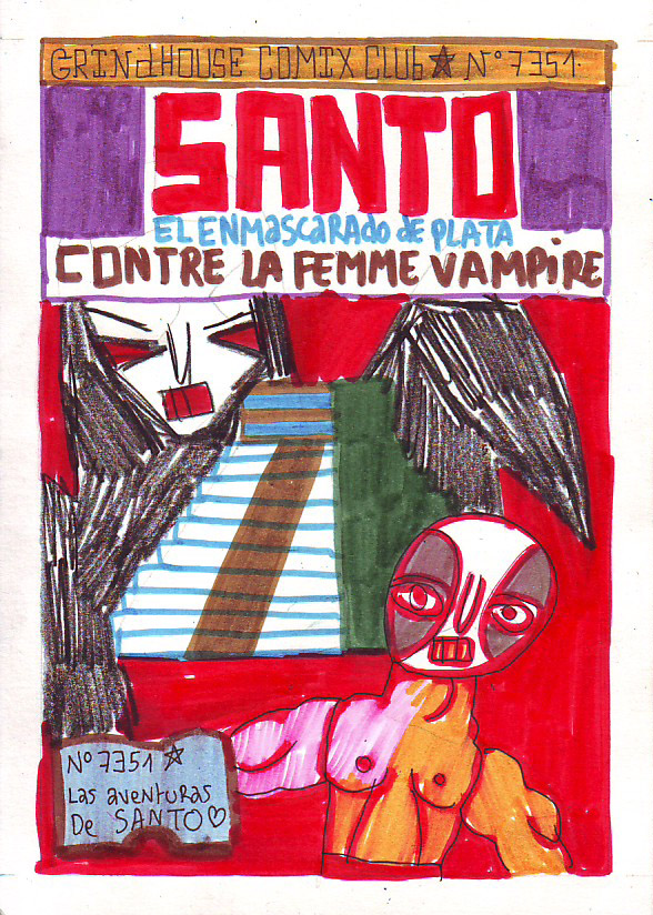 - Santo contre la femme Vampira- page 1