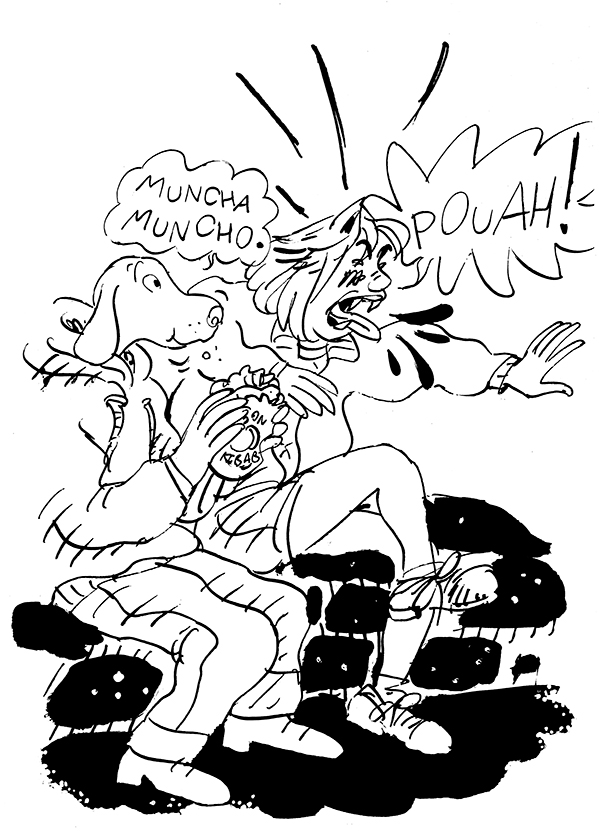 - Ne vous laissez pas attendrir par le Vampire.- page 30