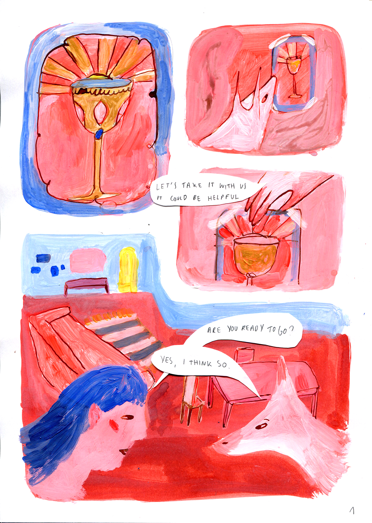 - THE BLUE CHEESE SANDWICHES- page 1
