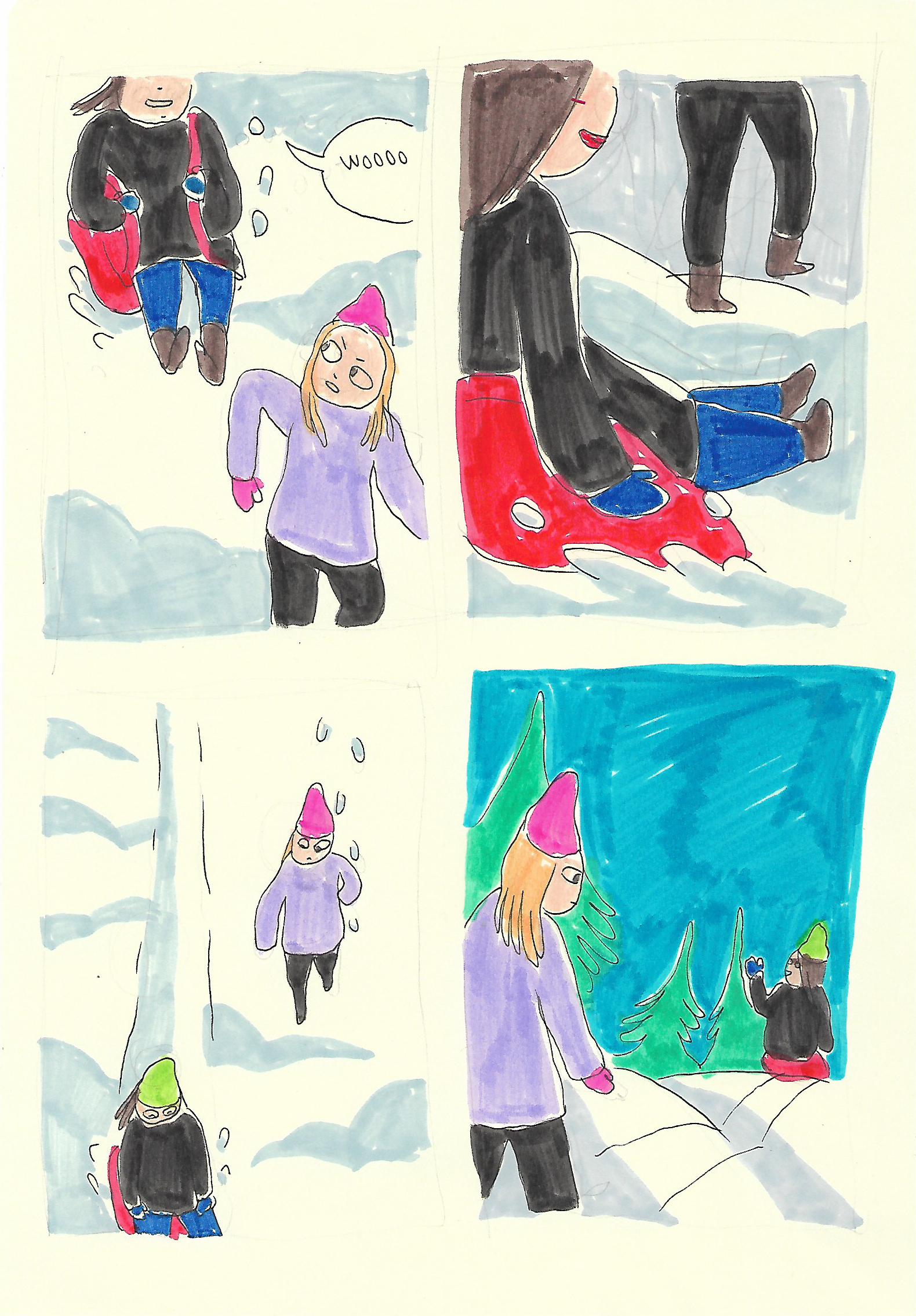 - a walk in the local forest- page 13