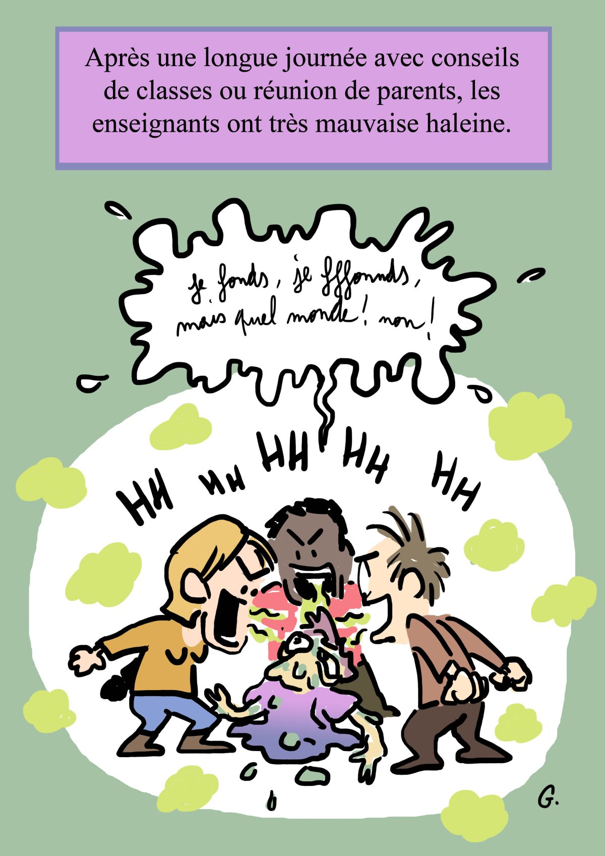 - Ma vie de prof (c'est un titre de merde, on est d'accord)- page 207