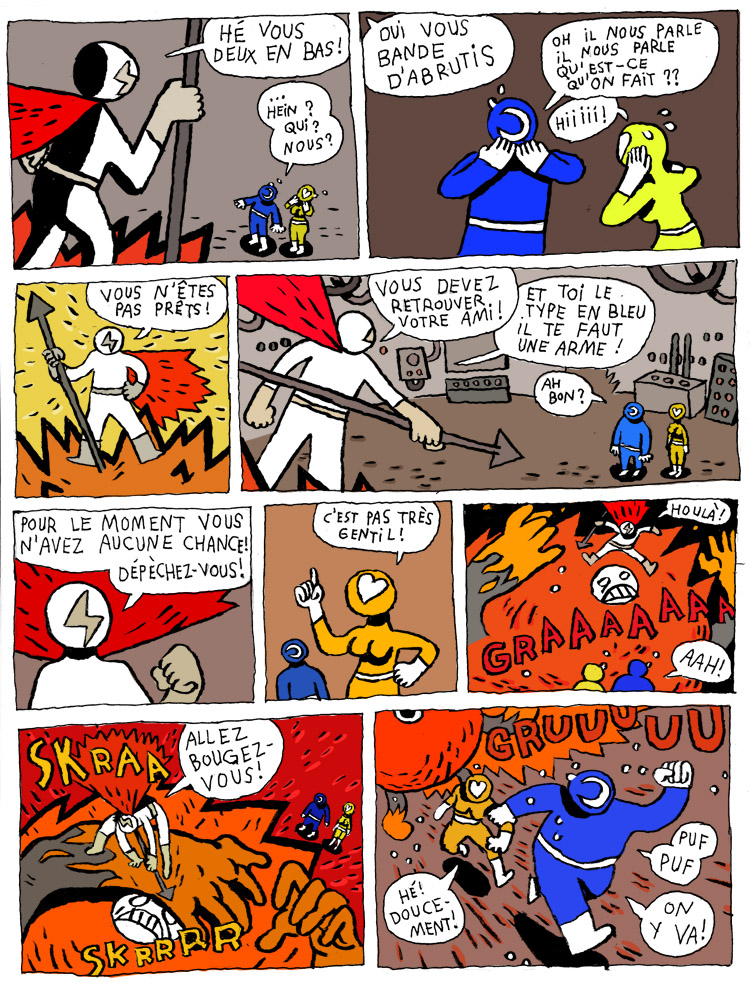 - Les Cavaliers du Ciel et le Monstre de Feu- page 11