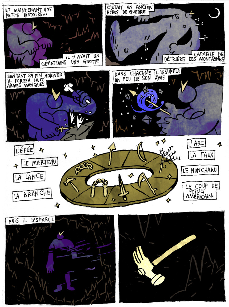 - Les Cavaliers du Ciel et le Monstre de Feu- page 22