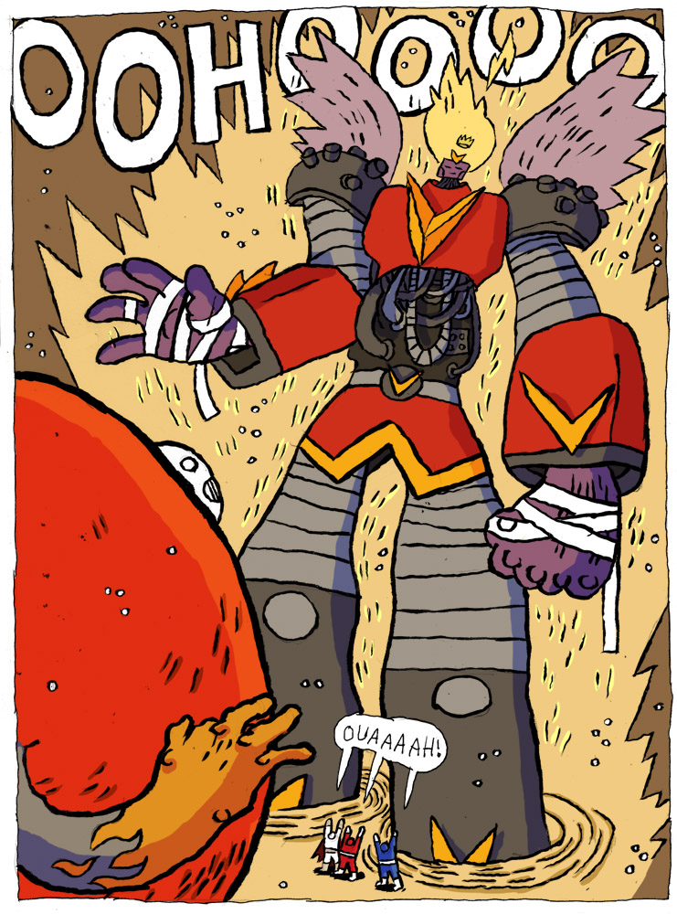 - Les Cavaliers du Ciel et le Monstre de Feu- page 26