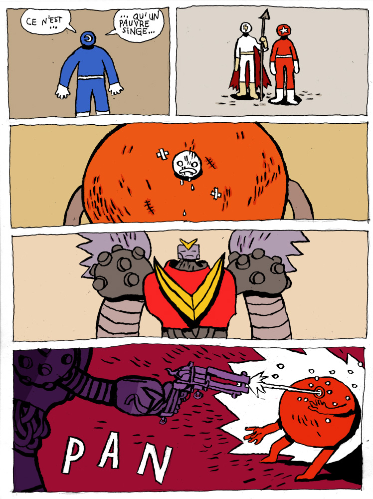 - Les Cavaliers du Ciel et le Monstre de Feu- page 28