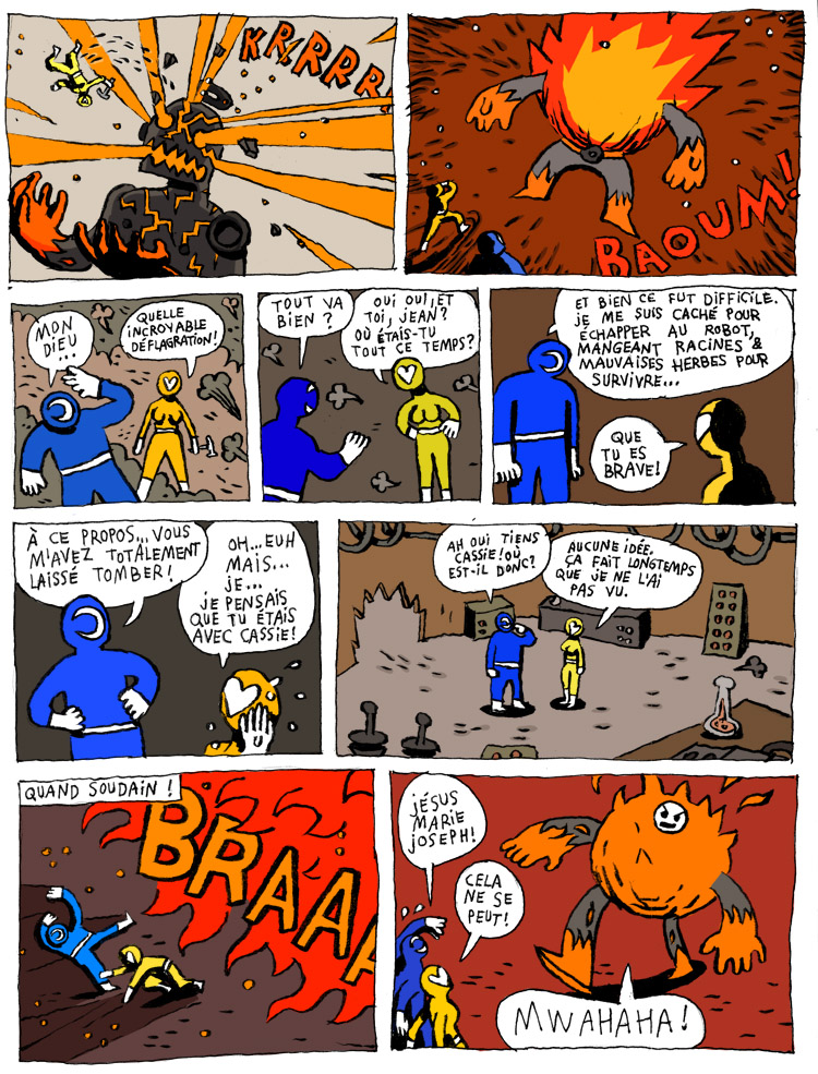 - Les Cavaliers du Ciel et le Monstre de Feu- page 9