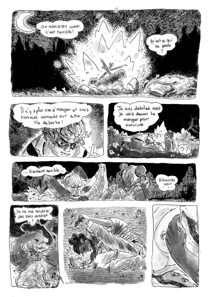 - Coincées sur une île- page 2