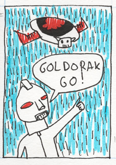 - l'attaque du cervelas radioactif aka goldorak conte les méchants- page 19