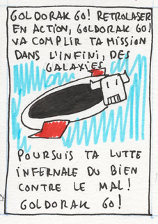 - l'attaque du cervelas radioactif aka goldorak conte les méchants- page 22