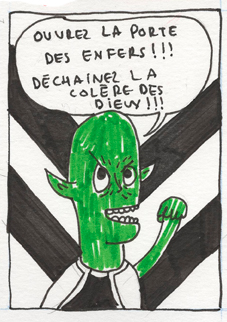- l'attaque du cervelas radioactif aka goldorak conte les méchants- page 7