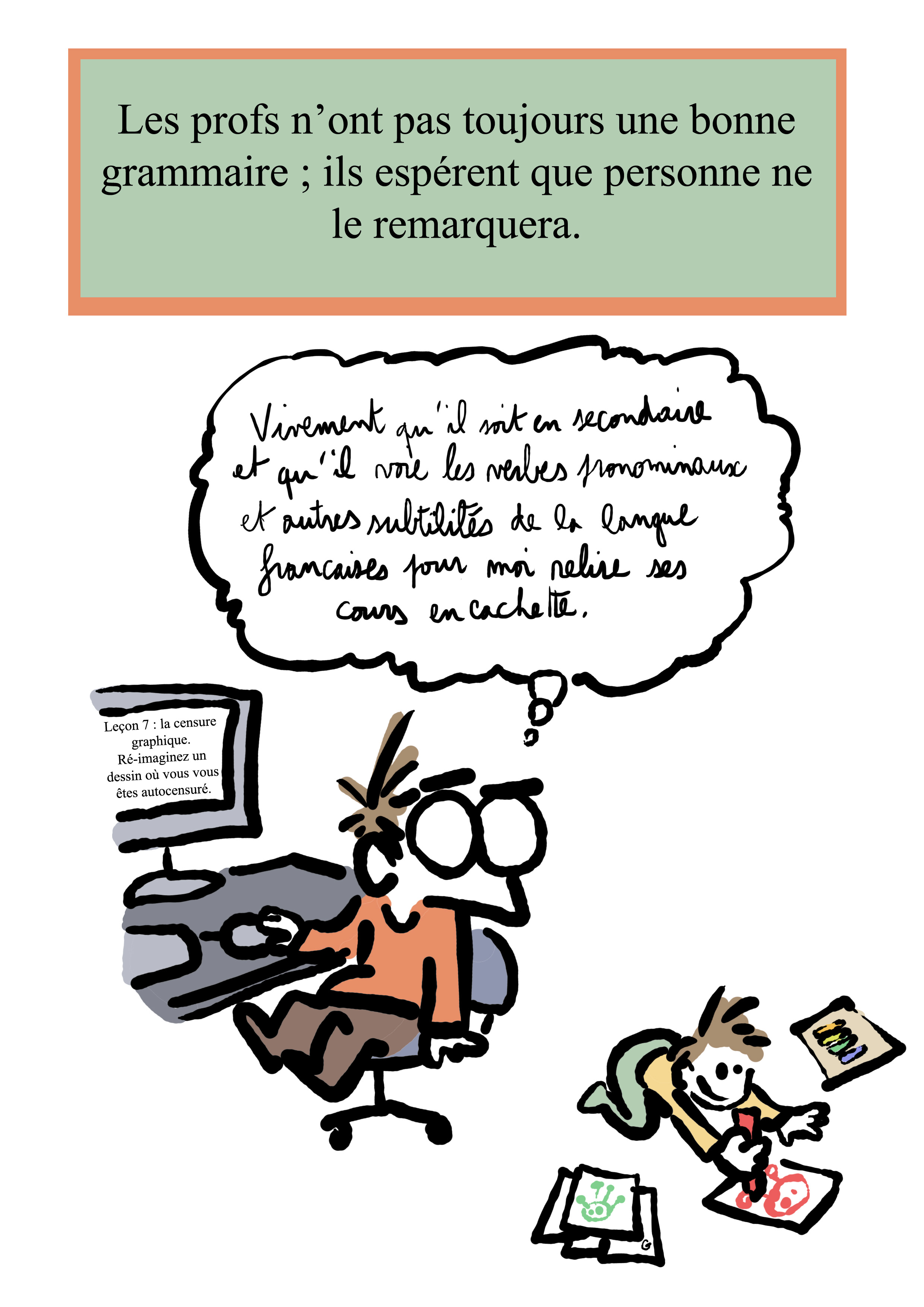 - Ma vie de prof (c'est un titre de merde, on est d'accord)- page 113