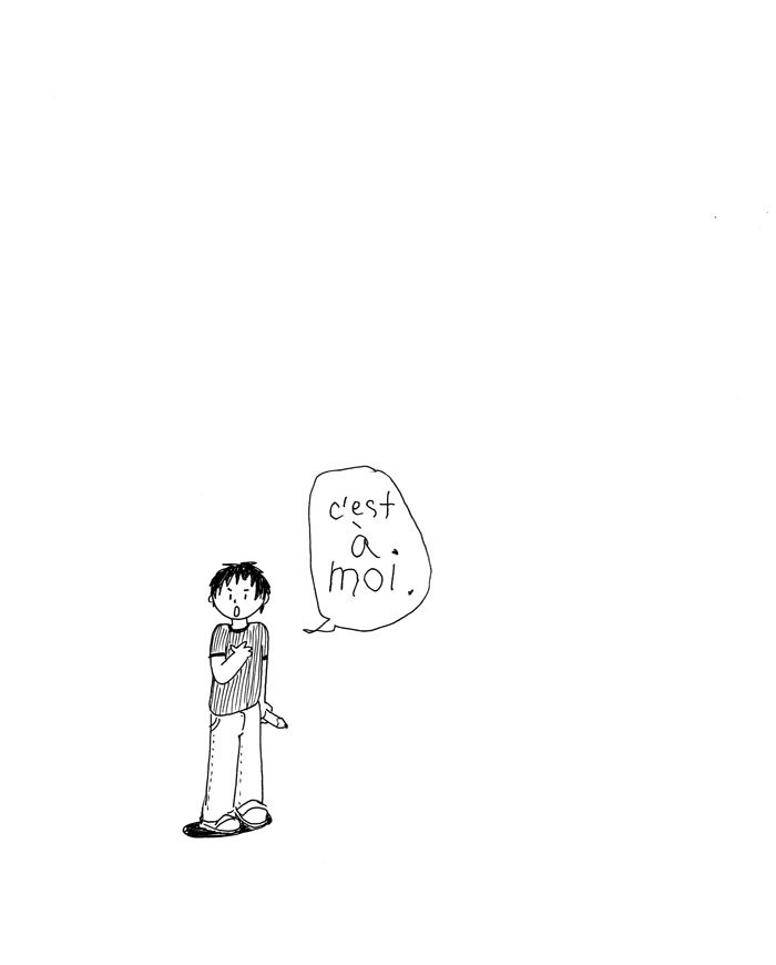 - Christophe écrit son nom- page 11