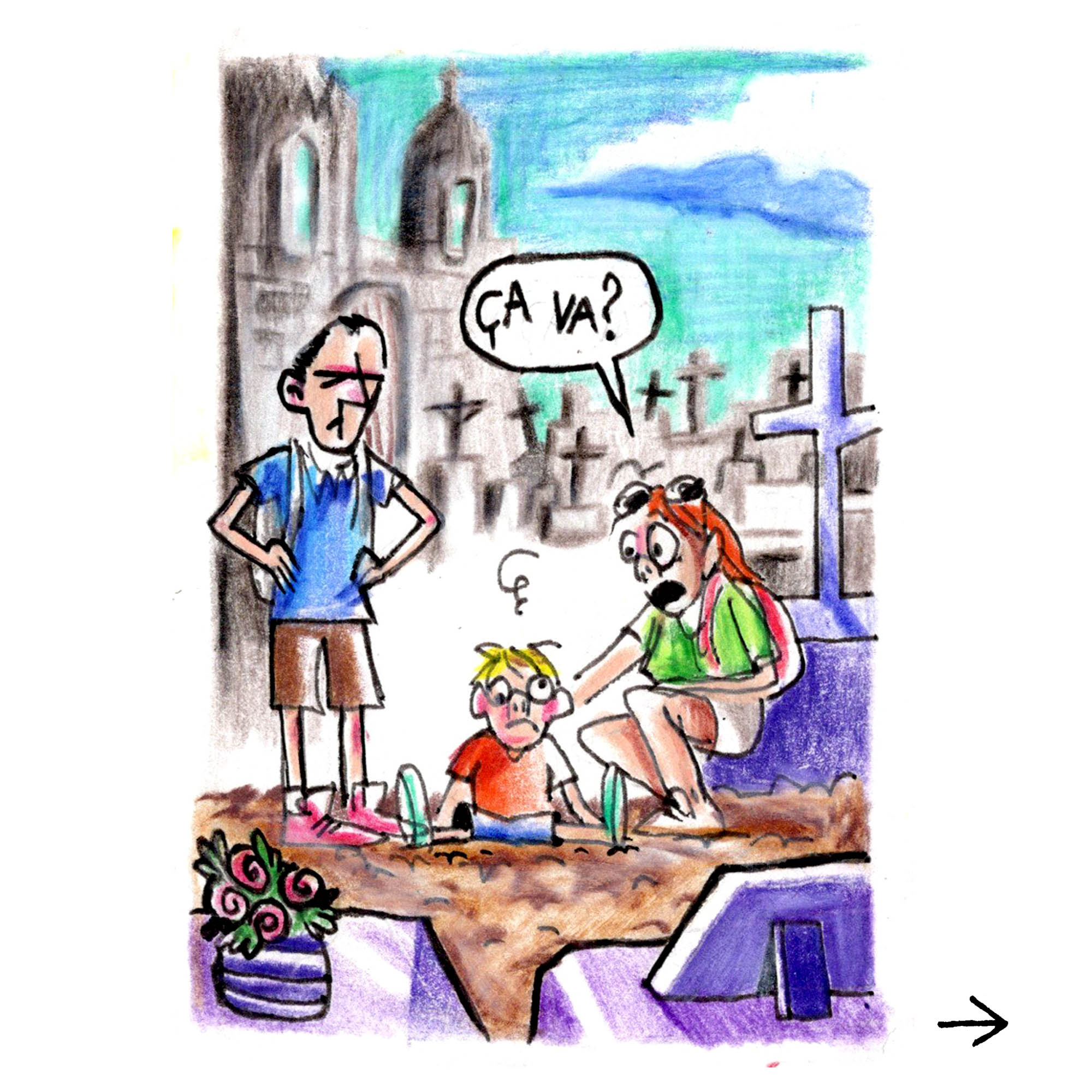 - Un cimetière touristique- page 5