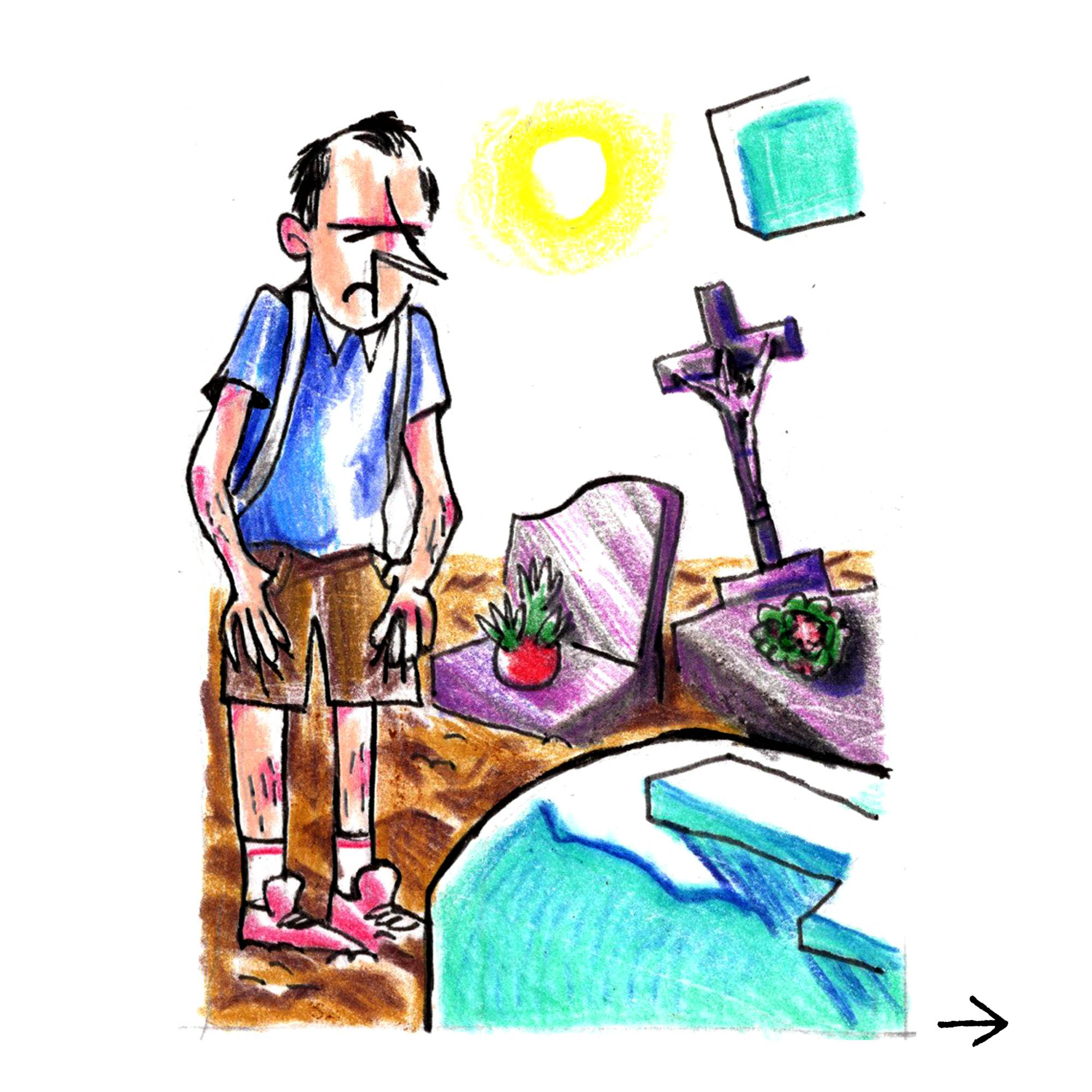 - Un cimetière touristique- page 7