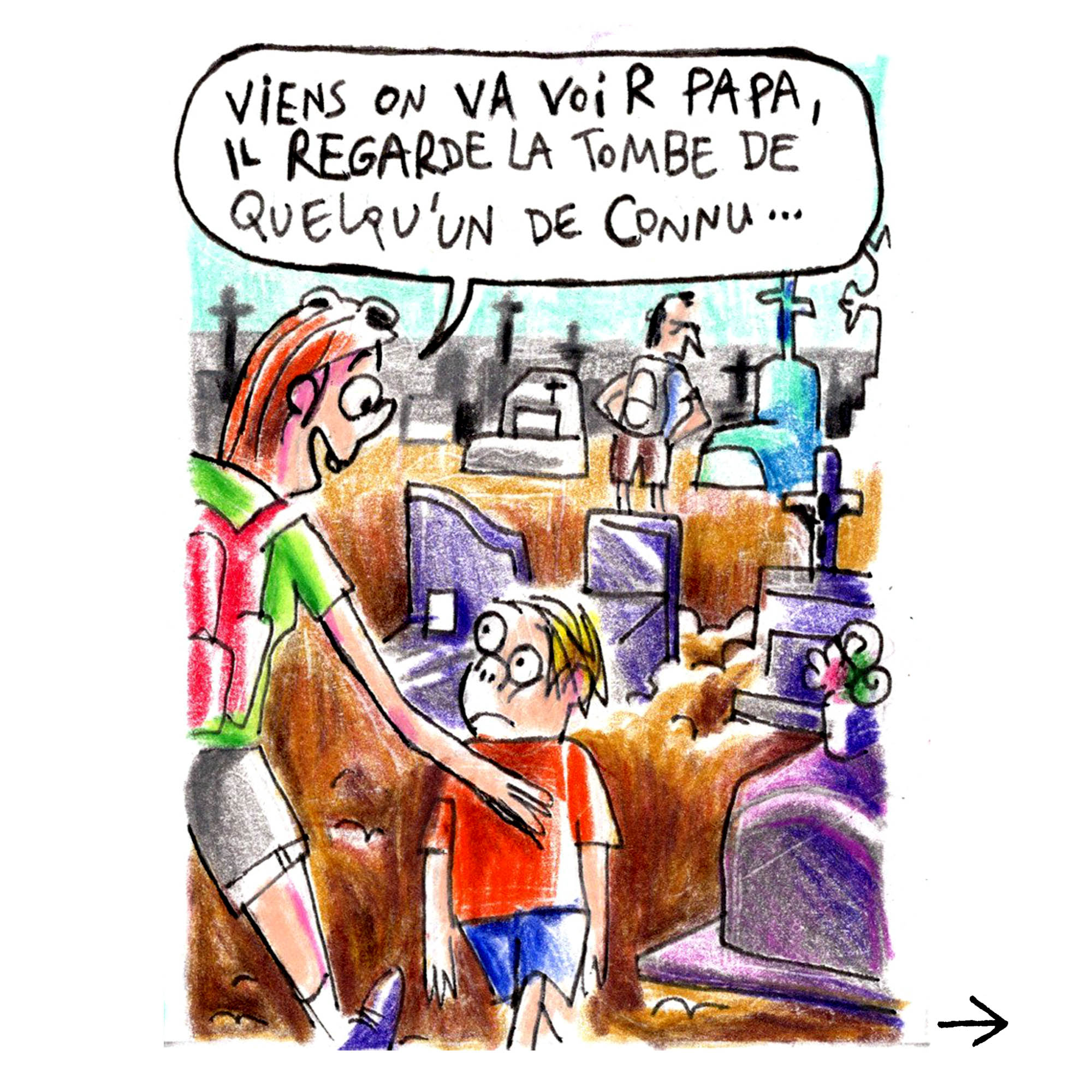 - Un cimetière touristique- page 8