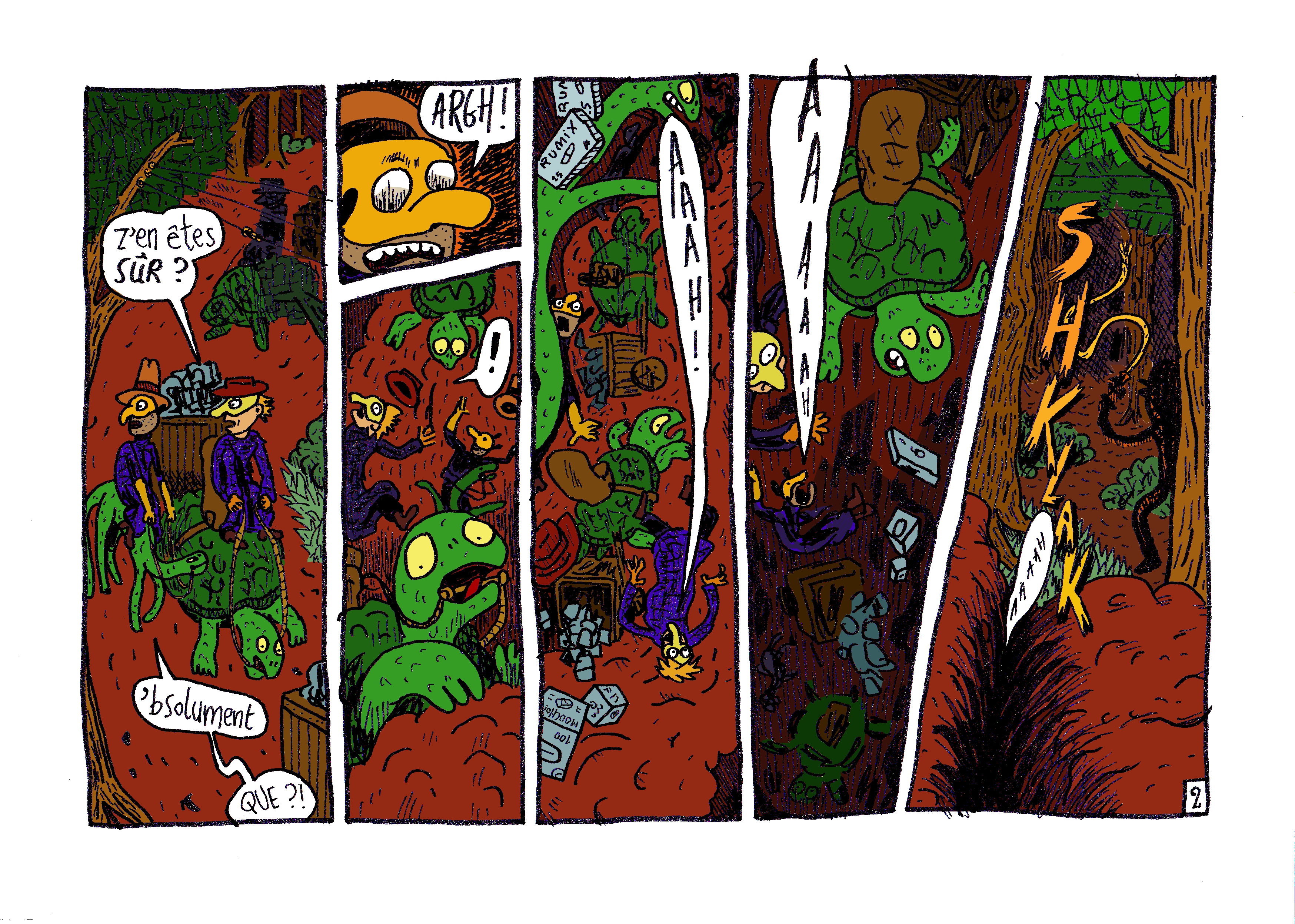 - Infra-Rouge V.S Ultra Violette #1 Les Naufrageurs de Bois-Luisant- page 3