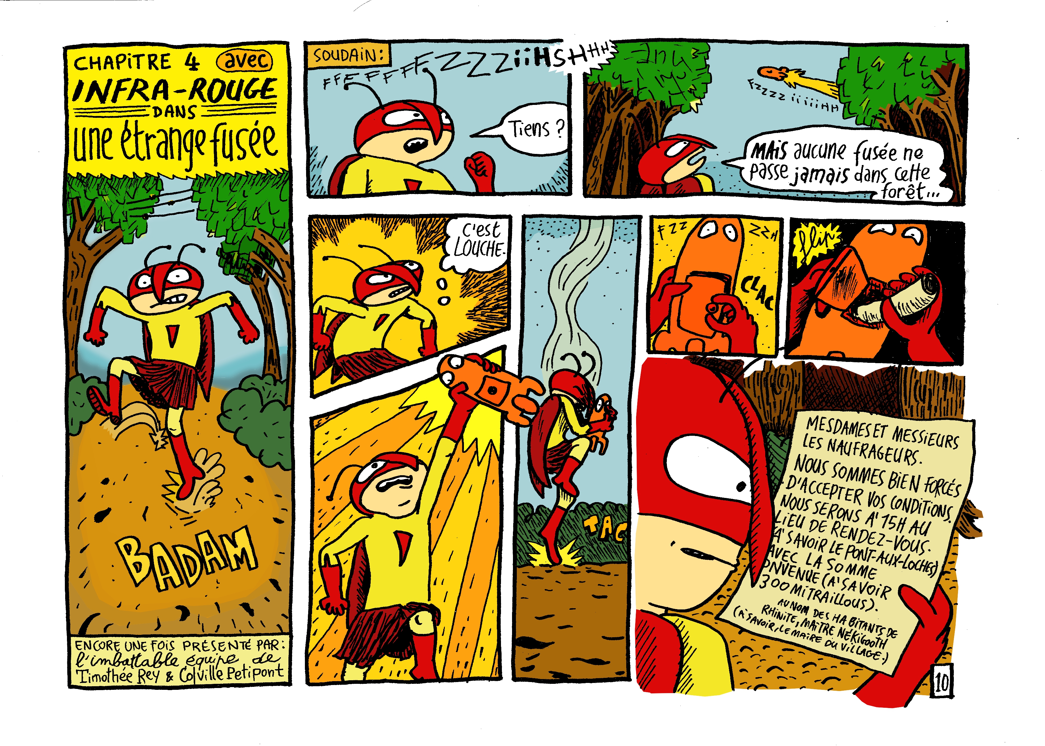 - Infra-Rouge V.S Ultra Violette #1 Les Naufrageurs de Bois-Luisant- page 11