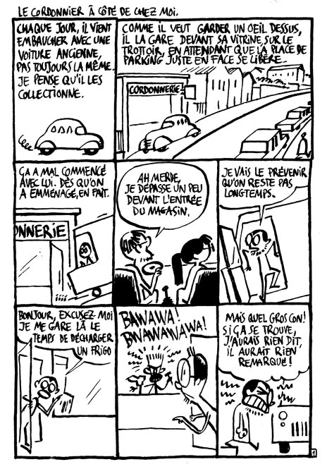 - le cordonnier à côté de chez moi- page 1