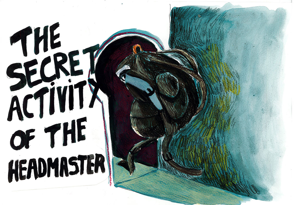 - the secret activity of the headmaster- page 1