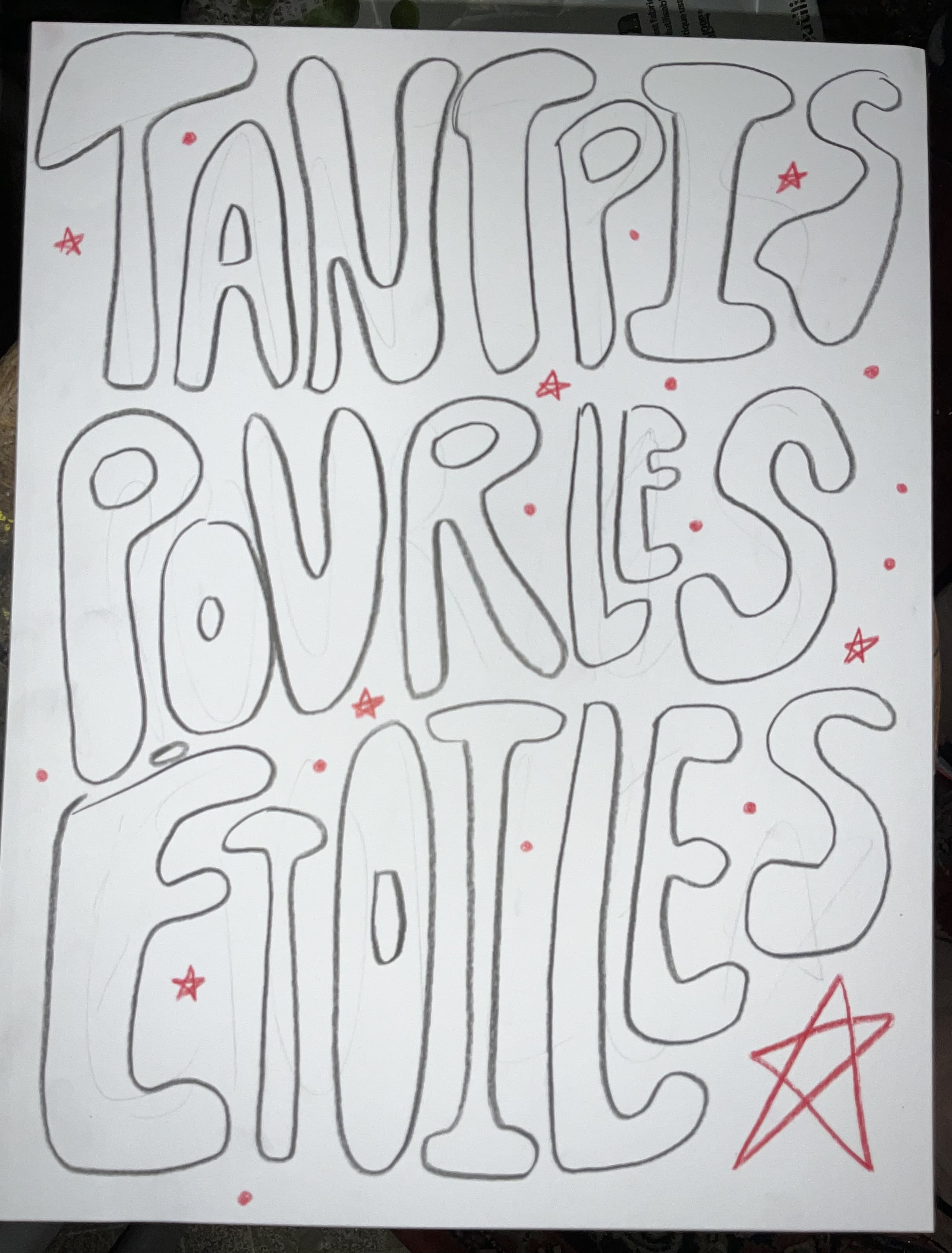 - Tant pis pour les étoiles- page 1