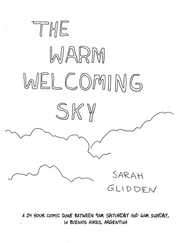 - The Warm Welcoming Sky- page 1