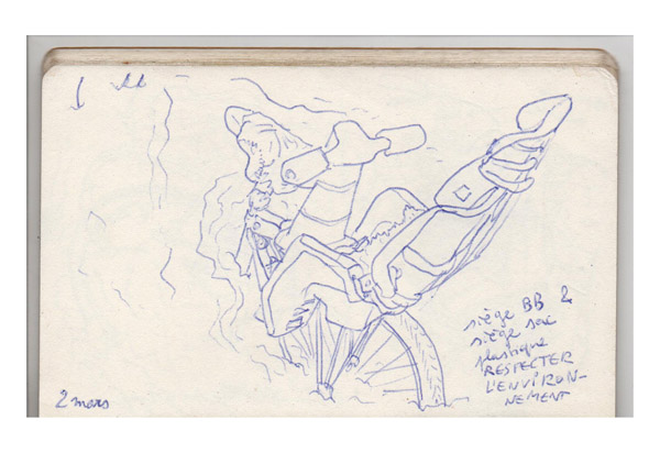 - L'hiver, les vélos- page 23