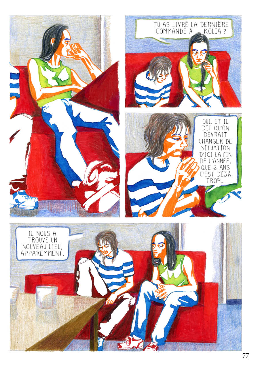 - Dans le béton- page 77