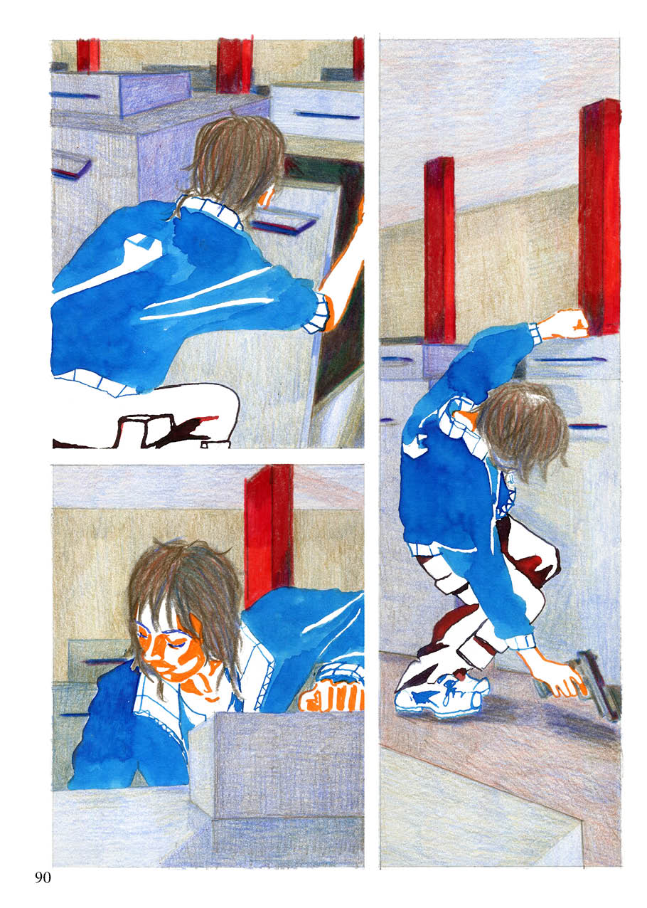 - Dans le béton- page 90