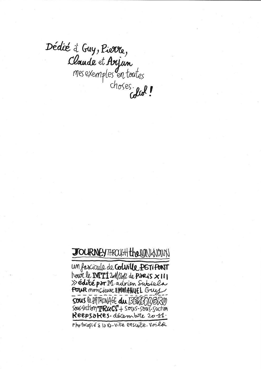 - Journey through the Unknown- page 2