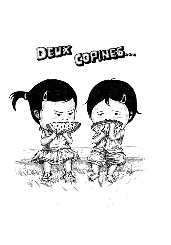 - Deux copines- page 1