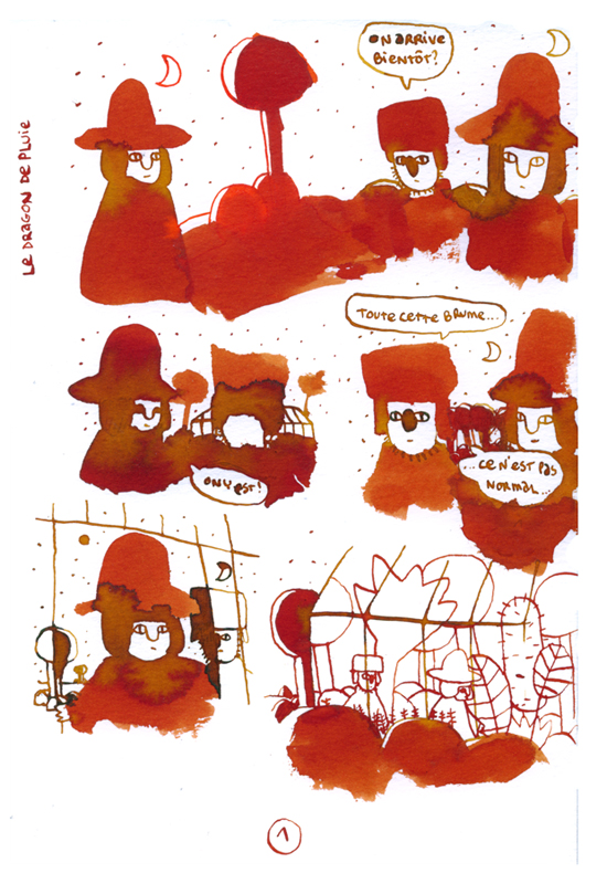 - Le Dragon de Pluie- page 1