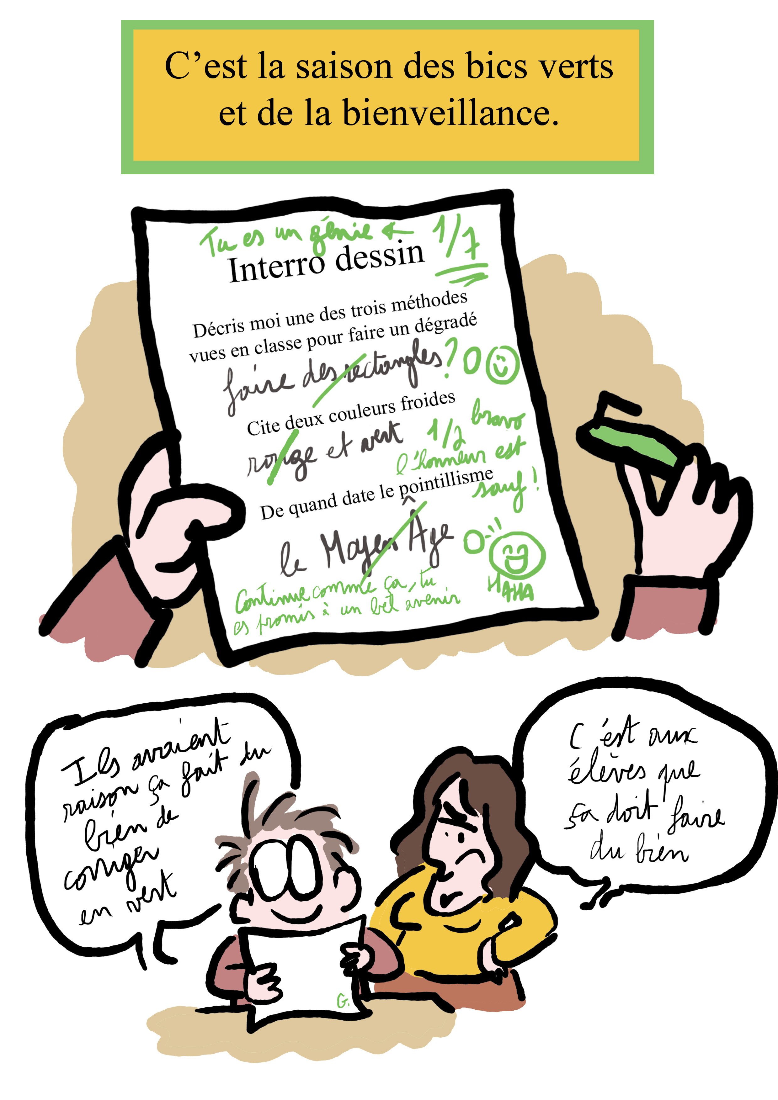 - Ma vie de prof (c'est un titre de merde, on est d'accord)- page 66