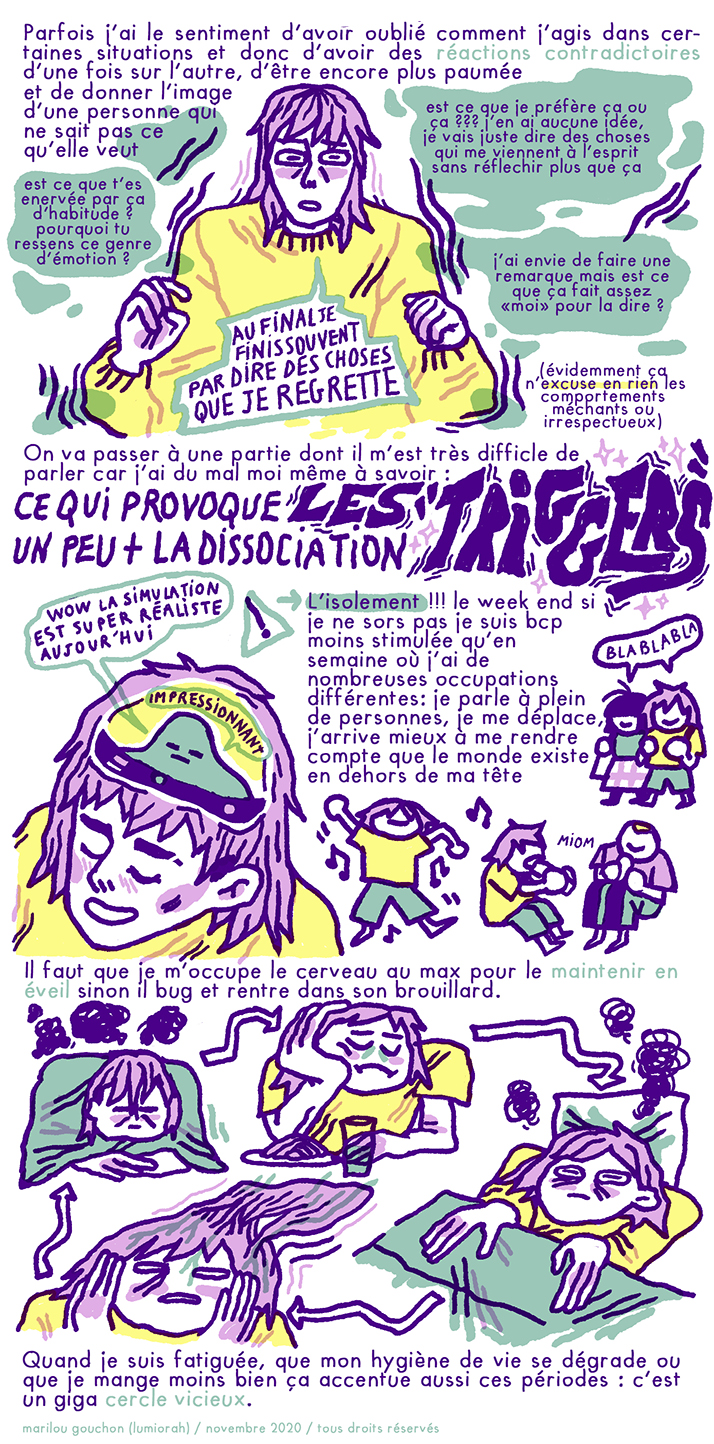 - j'ai passé la journée entière dans le brouillard qui flotte au dessus de moi - page 12