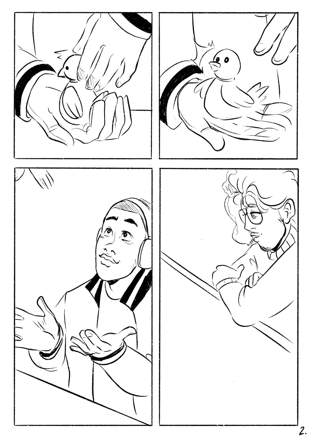 - Something Human.- page 3