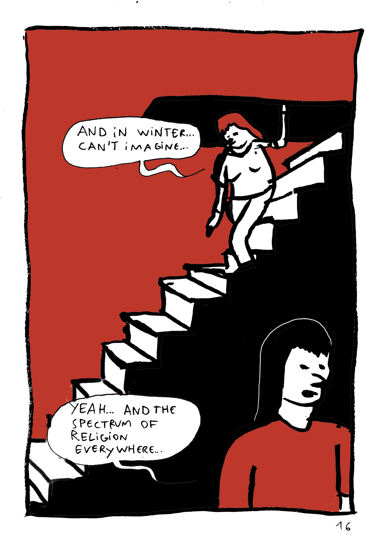 - The sweaty mountain- page 16